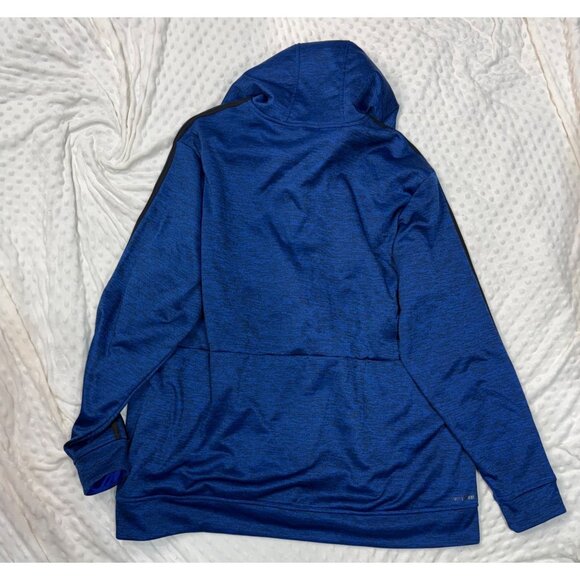 NWT Adidas Royal Blue ClimaWarm Tech Fleece Hoodie Full Zip Eh5157 Mens Sz 2XL - Picture 2 of 11